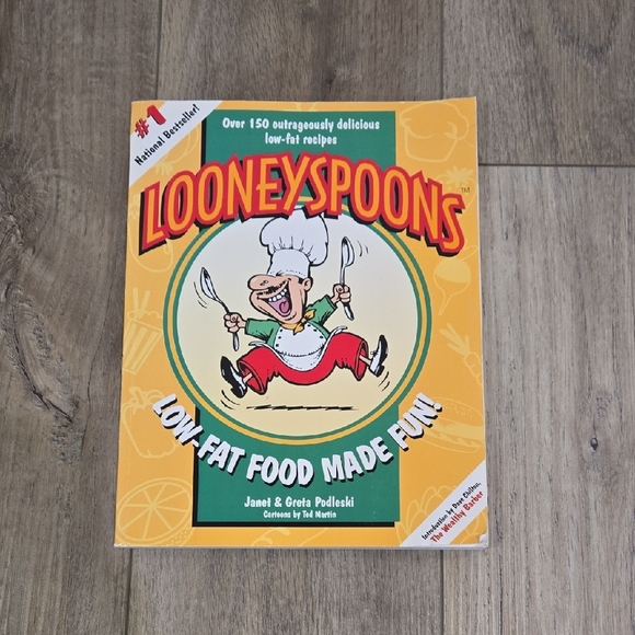Other - Retro Y2K Looneyspoons Cookbook - Fun Low-Fat Recipes